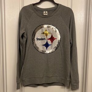 NFL Steelers Grey Sweatshirt